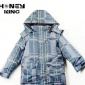 HONEY KING 2016新款户外男童防水涂层保暖舒适儿童滑雪服棉外套
